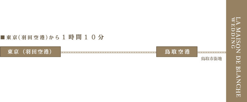 飛行機でお越しの方